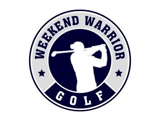 Weekend Warrior Golf logo design by rizuki