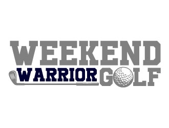 Weekend Warrior Golf logo design by Suvendu