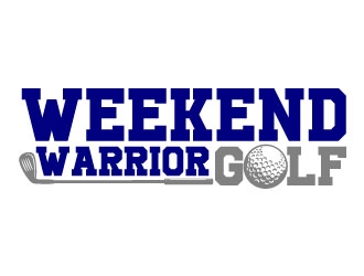 Weekend Warrior Golf logo design by Suvendu