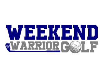Weekend Warrior Golf logo design by Suvendu