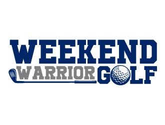Weekend Warrior Golf logo design by Suvendu