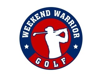 Weekend Warrior Golf logo design by rizuki