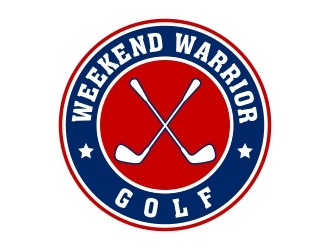 Weekend Warrior Golf logo design by rizuki