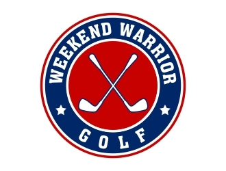 Weekend Warrior Golf logo design by rizuki