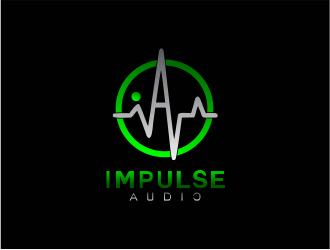 Impulse Audio logo design by up2date