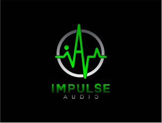Impulse Audio logo design by up2date