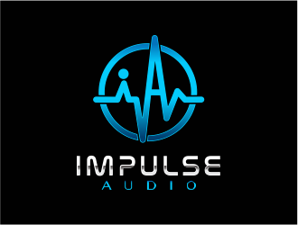 Impulse Audio logo design by up2date