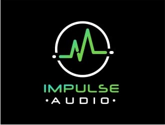 Impulse Audio logo design by forevera