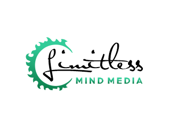 Limitless Mind Media logo design by Gwerth