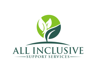 All Inclusive Support Services (AISS) logo design by Gwerth