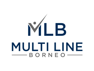 MLB - Multi Line Borneo logo design by puthreeone