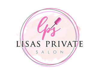 Lisas Private Salon logo design by pencilhand
