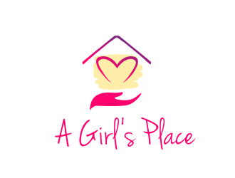 A Girls Place logo design by Rossee