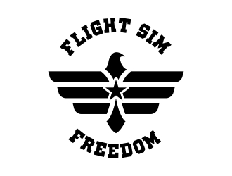 Flight Sim Freedom logo design by cikiyunn