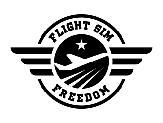 Flight Sim Freedom logo design by cikiyunn
