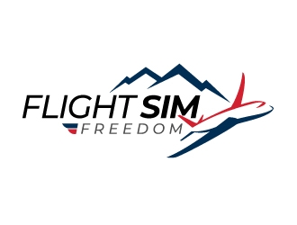 Flight Sim Freedom logo design by dasigns