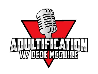Adultification w/ DeDe McGuire logo design by AamirKhan