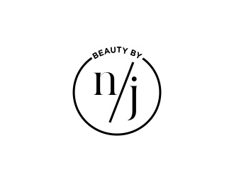 BEAUTY BY NJ logo design by Greenlight