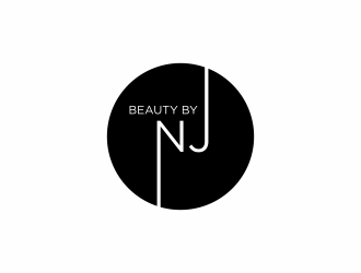 BEAUTY BY NJ logo design by Lafayate