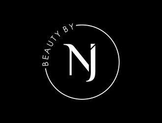 BEAUTY BY NJ logo design by Lafayate