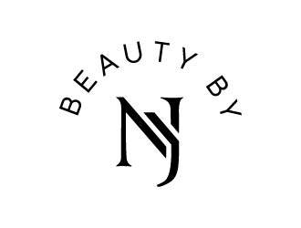 BEAUTY BY NJ logo design by maserik