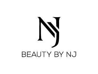 BEAUTY BY NJ logo design by maserik