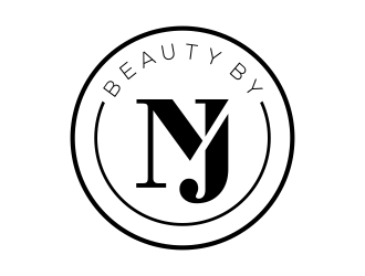 BEAUTY BY NJ logo design by dibyo