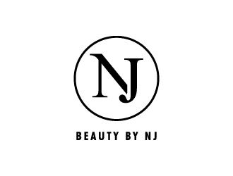 BEAUTY BY NJ logo design by treemouse