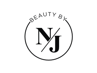 BEAUTY BY NJ logo design by clayjensen