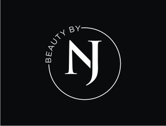 BEAUTY BY NJ logo design by logitec