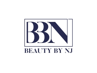 BEAUTY BY NJ logo design by uttam