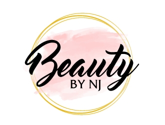 BEAUTY BY NJ logo design by AamirKhan