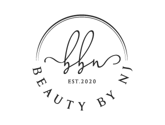 BEAUTY BY NJ logo design by aryamaity