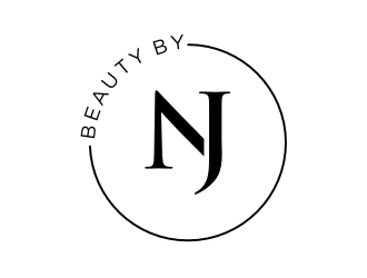 BEAUTY BY NJ logo design by Franky.