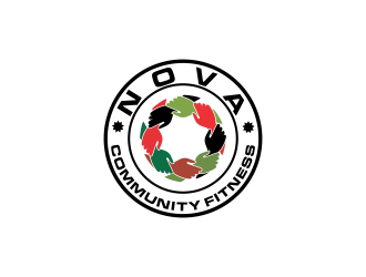 NOVA Community Fitness logo design by oke2angconcept