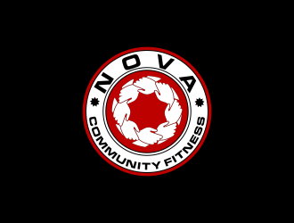 NOVA Community Fitness logo design by oke2angconcept