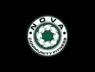NOVA Community Fitness logo design by oke2angconcept