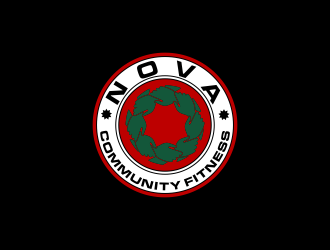 NOVA Community Fitness logo design by oke2angconcept