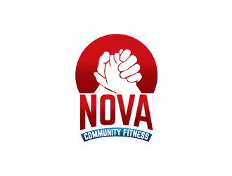 NOVA Community Fitness logo design by ArRizqu