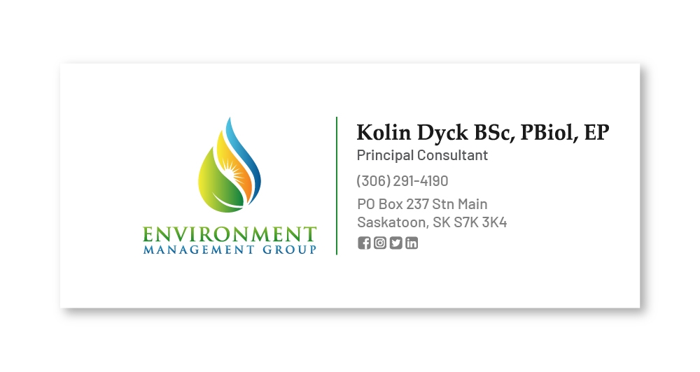Environment Management Group logo design by Niqnish