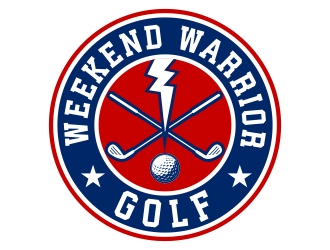 Weekend Warrior Golf logo design by aura