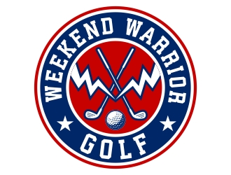 Weekend Warrior Golf logo design by aura