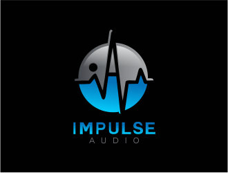 Impulse Audio logo design by up2date