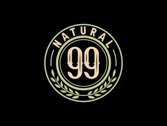 NATURAL 99 logo design by lj.creative