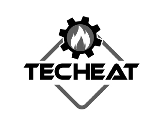 TECHEAT logo design by AamirKhan