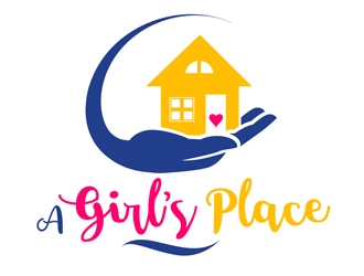 A Girls Place logo design by DreamLogoDesign
