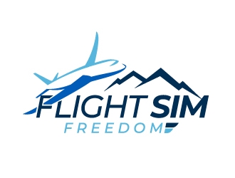 Flight Sim Freedom logo design by dasigns
