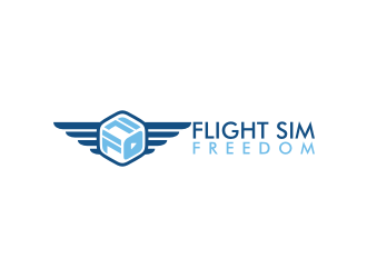 Flight Sim Freedom logo design by icha_icha