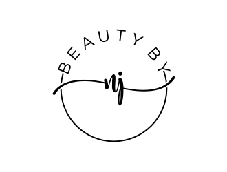 BEAUTY BY NJ logo design by puthreeone