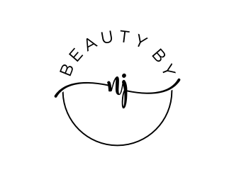 BEAUTY BY NJ logo design by puthreeone